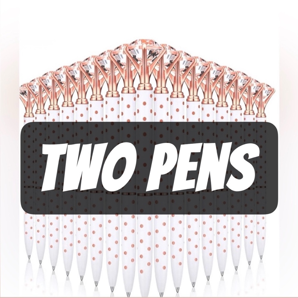 Polka dot diamond pens 2